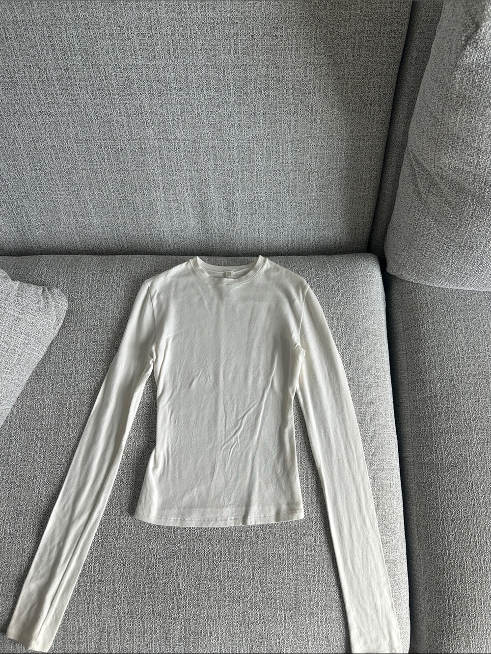 Skims Cotton Jersey Long-Sleeve
